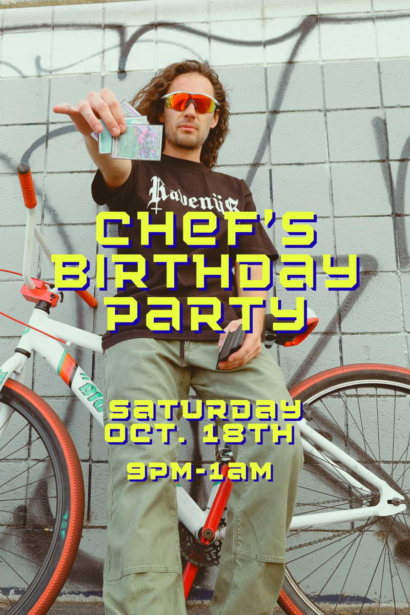 Chef&rsquo;s Birthday Party